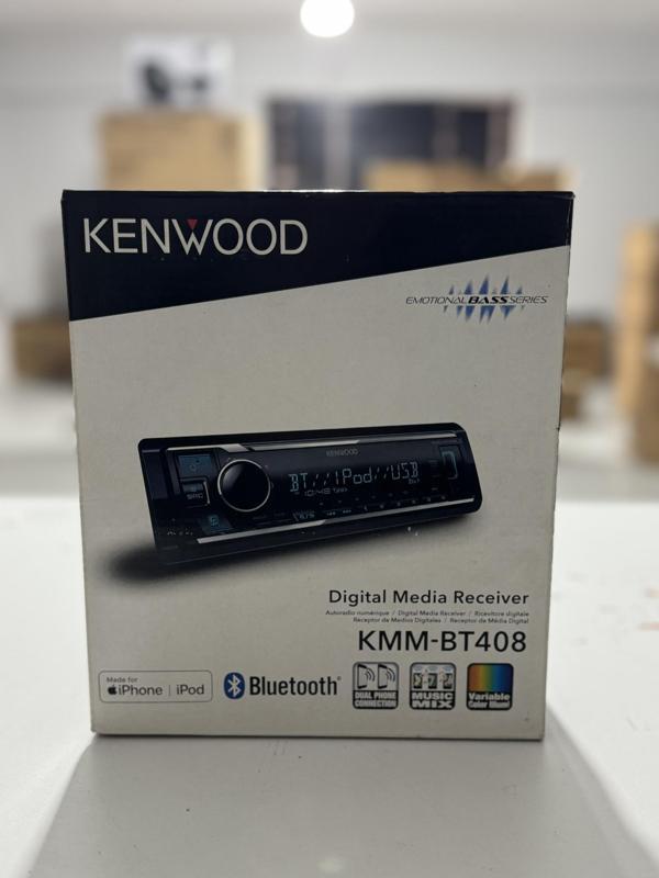 KENWOOD KMM-BT408 OTO TEYP 3 AMFİ ÇIKIŞLI - Image 1