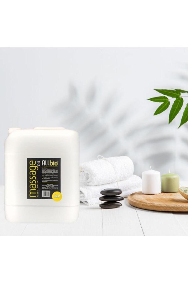 Allbio Masaj Yağı Limon 5 Lt - Image 1