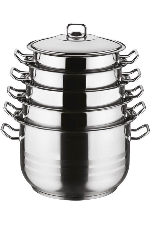 Arian Çelik 5li Rival Tencere Seti 22/24/26/28/30cm - Image 1