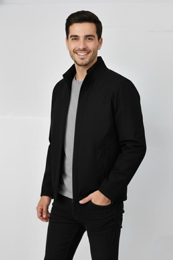 Erkek Büyük Beden Hakim Yaka Spor Mont 99547 BBGL-ST04878 - Image 1