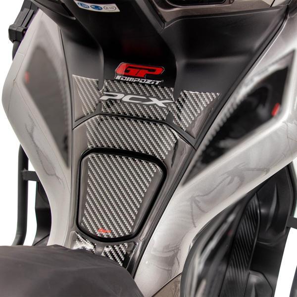 GP Kompozit Honda PCX 125 / 150 2018-2020 Uyumlu Tank Pad Siyah - Image 1