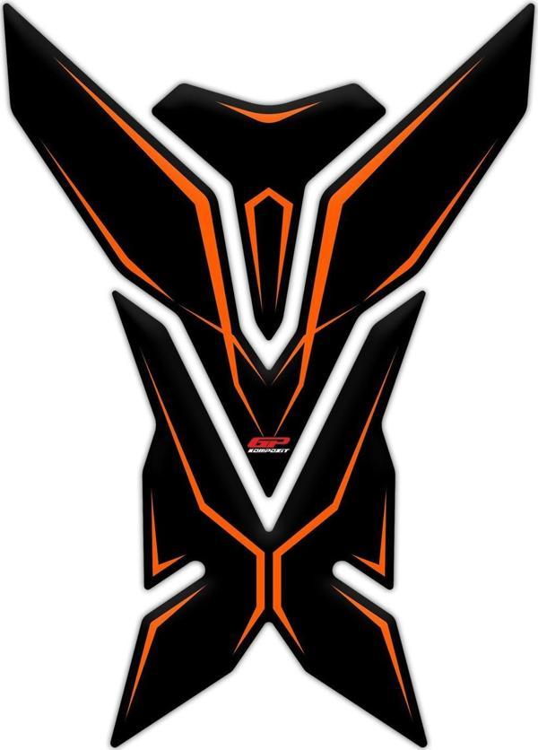 GP Kompozit Universal Tank Pad Model Y Turuncu - Image 1