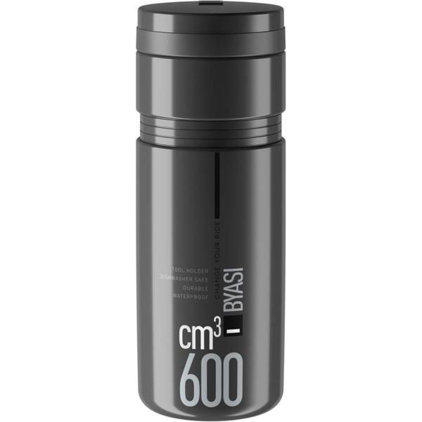 Elite Byasi 2.0 Tool Bottle Matara Kafesi İçin Alet Kutusu - 600ml Koyu Gri - Image 1