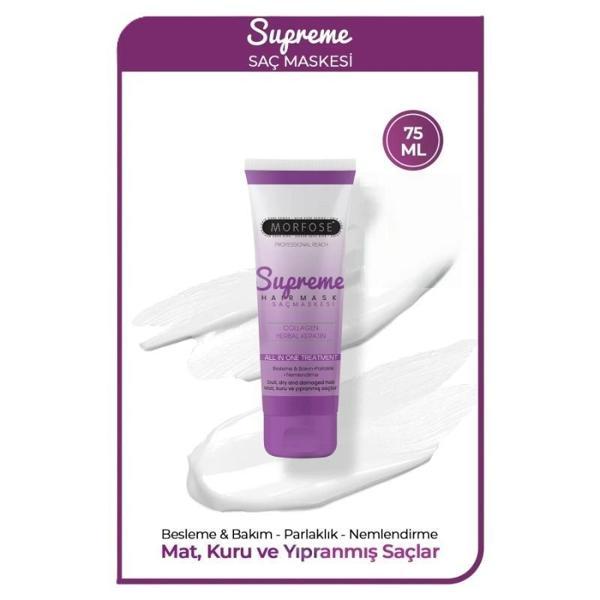 MORFOSE SAÇ MASKESİ SUPREME 75 ML - Image 1