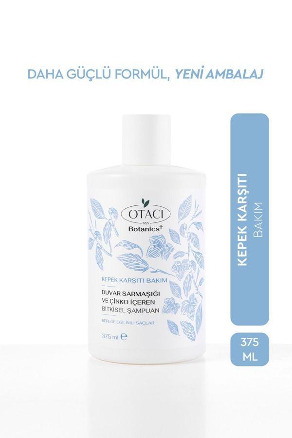 OTACI BOTANİCS KEPEK KARŞITI BAKIM DUVAR SARMAŞIĞI VE ÇİNKO İÇEREN BİTKİSEL ŞAMPUAN 375 ML - Image 1