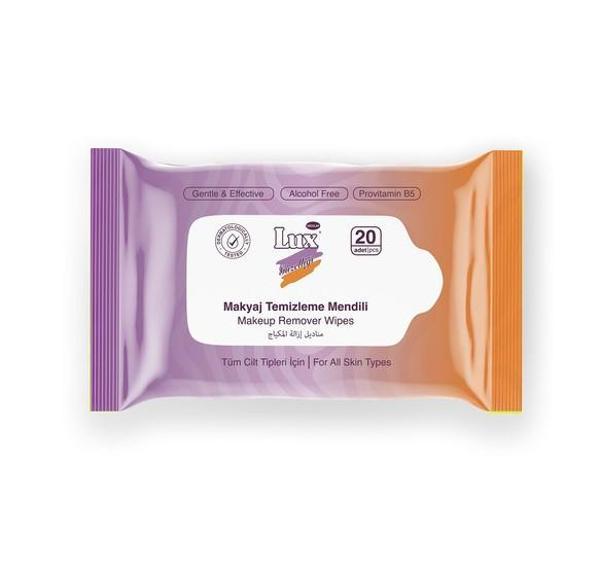 LUX MAKYAJ TEMİZLEME MENDİLİ 20'Lİ - Image 1