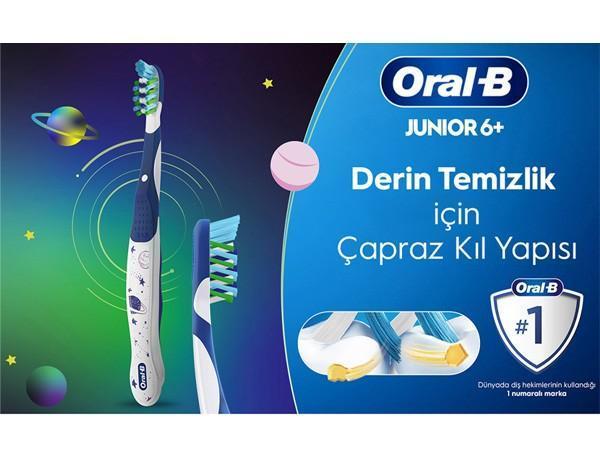 ORAL-B JUNİOR RENK DEĞİŞTİREN DİŞ FIRÇASI 6-12 YAŞ - Image 1