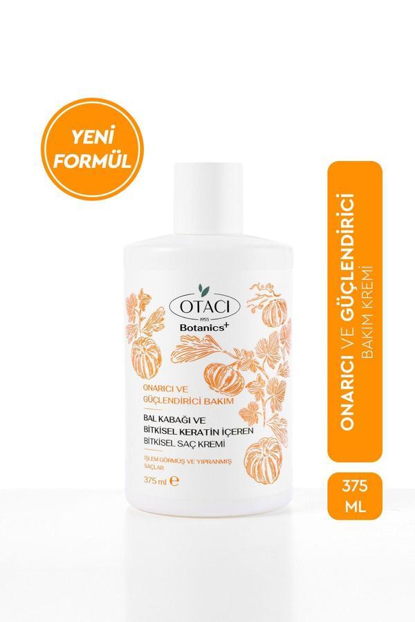 OTACI BOTANİCS ONARICI VE GÜÇLENDİRİCİ BAKIM BAL KABAĞI VE BİTKİSEL KERATİN İÇEREN BİTKİSEL SAÇ KREMİ 375 ML - Image 1