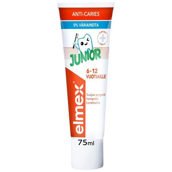 ELMEX JUNİOR ÇOCUK DİŞ MACUNU 6-12 YAŞ 75ML - Image 1