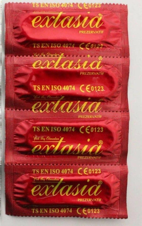 Extasia Kondom Klasik Prezervatif 100 'Lü 2 Paket 200 Adet - Image 1