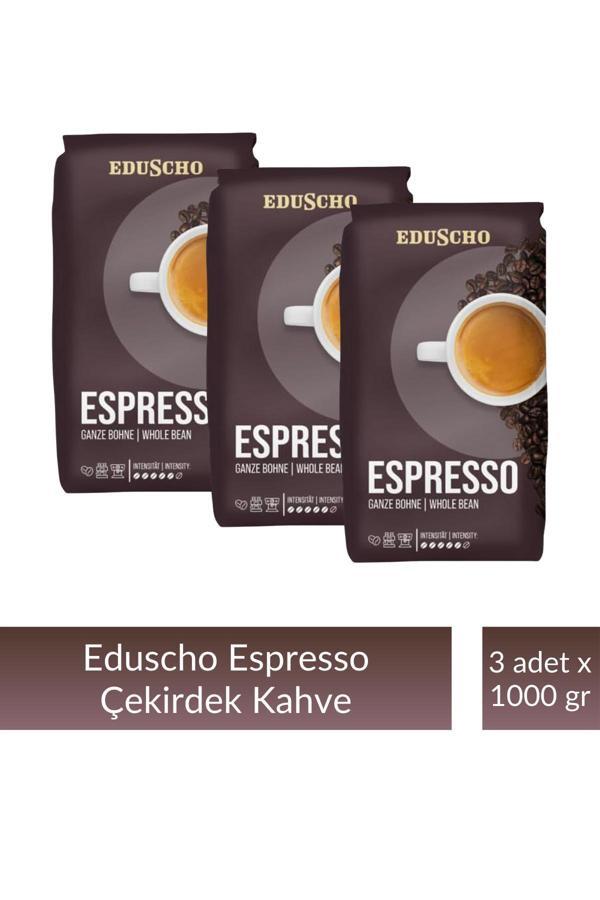 Tchibo Eduscho Professional Espresso Çekirdek 1 KG x 3 Adet - Image 1