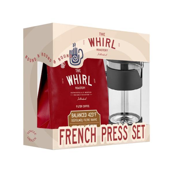 The Whirl Filtre Balanced 423°F Çekilmiş Kahve 250 gr + French Press Hediyeli - Image 1