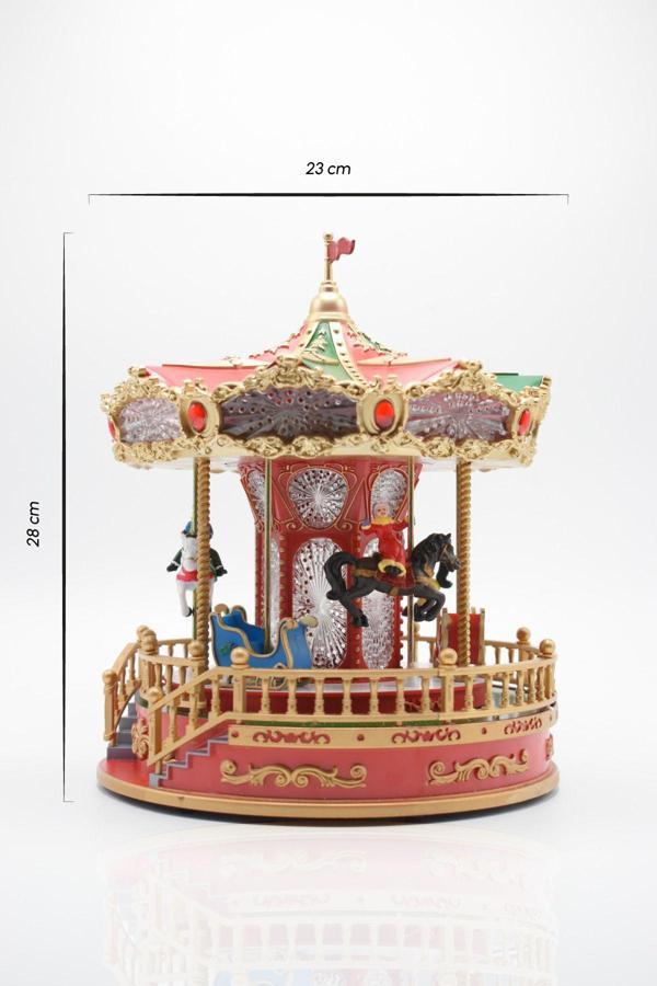 Premium Collection Yılbaşı Süsü Atlıkarınca XL - Image 1