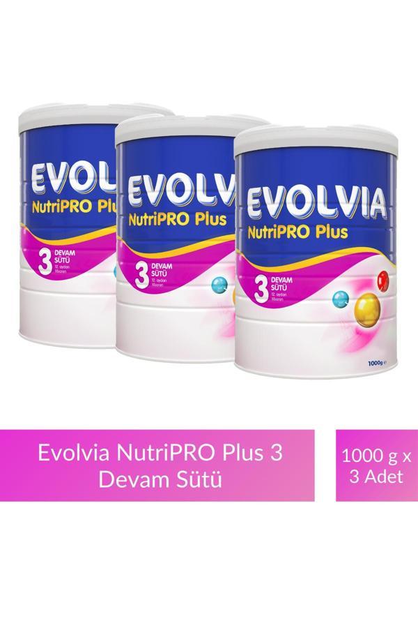 Evolvia NutriPRO Plus 3 Devam Sütü 1000 gr x 3 Adet - Image 1