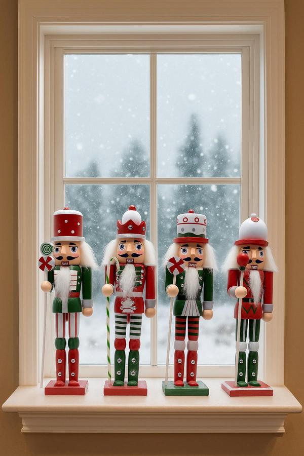 Waldern Premium Collection 18 Cm Kurşun Asker Mix Model Dekoratif Yılbaşı Süsü - Image 1