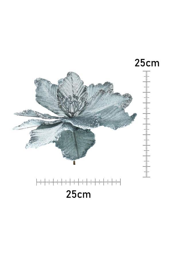 Waldern Premium 25*25 cm Yılbaşı Süs Yapay Çiçek - Image 1