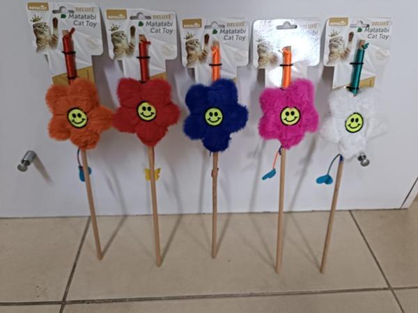 Royalist kedi oltası Matatabili Zilli 42 cm sap  - Image 1