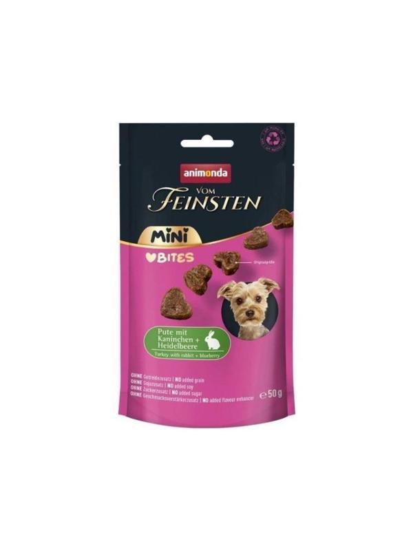 Animonda Hindi ve Tavşan Etli Yetişkin Mini Irk Köpek Ödül Maması 50g - Image 1