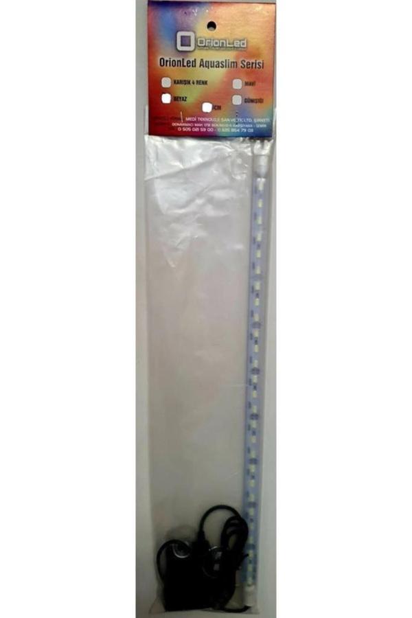 AquaSlim Serisi Akvaryum Led Aydınlatma 20 cm  Beyaz - Image 1