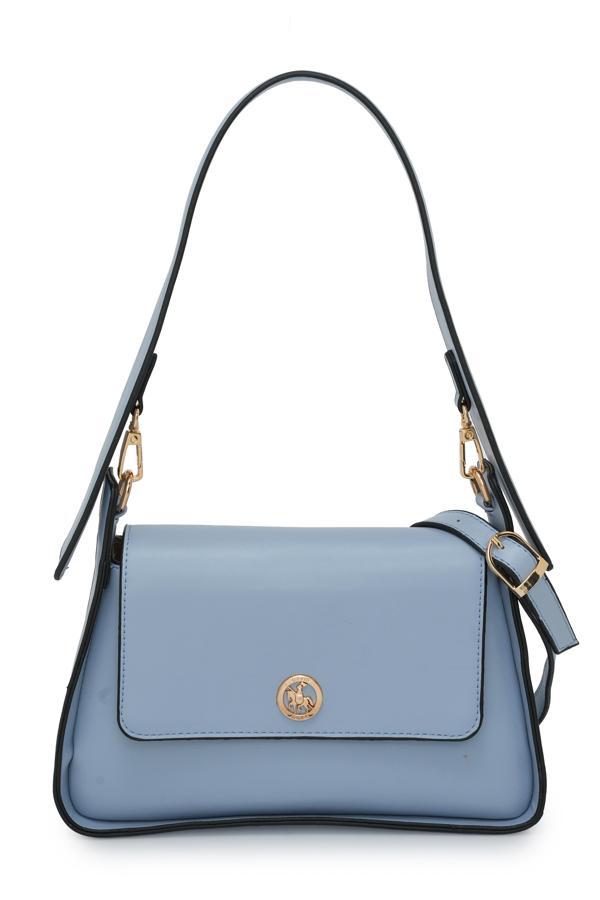 David Jones Logo Kapaklı Kadın Omuz Çantası DJ364 - Image 1