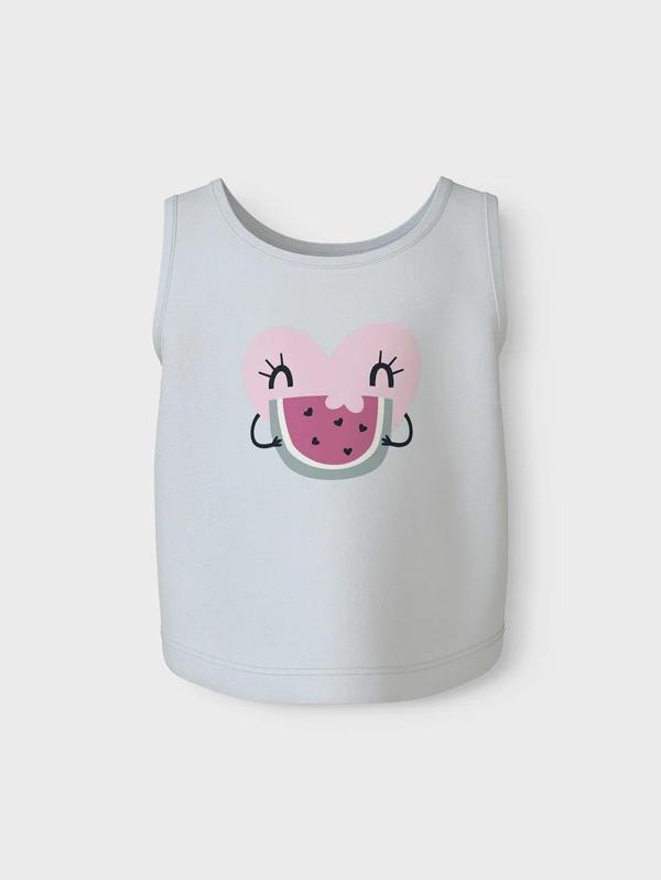 Name It Nmfvigea Tank Short Top Kız Çocuk Askılı T-shirt 13241642 - Image 1