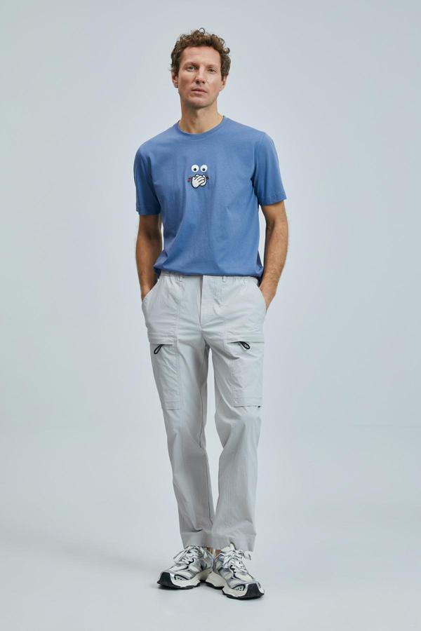 Lufian Zany Erkek T-shirt 111020255 - Image 1