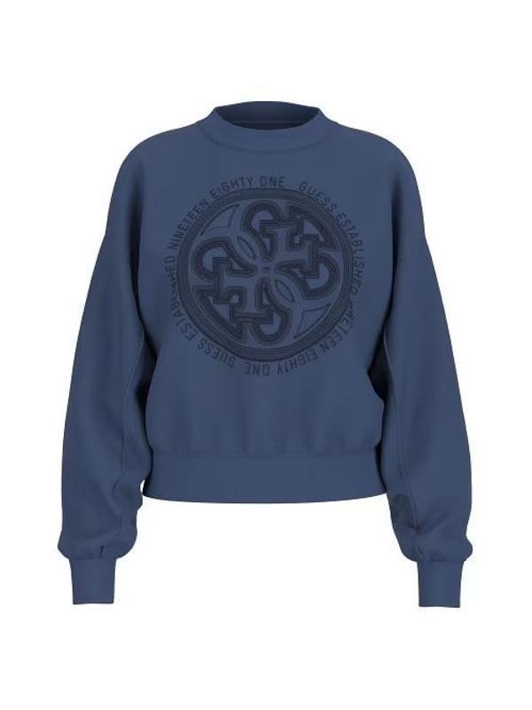 Guess Cn 4G Logo Hofix Kadın Sweatshirt W5YQ07KB681 - Image 1