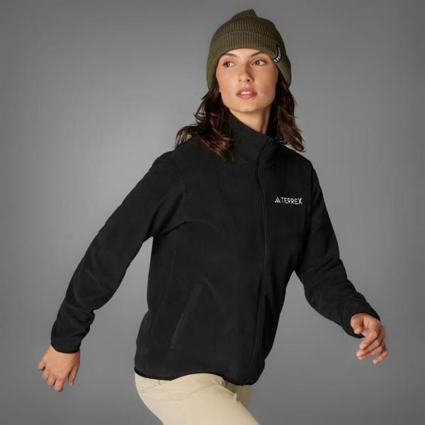 Adidas Multi Essentials Fleece Kadın Polar Ceket JP0800 - Image 1