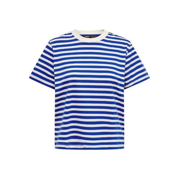 Only Onllivina Stripe Tee Jrs Noos Kadın T-shirt 15272227 - Image 1