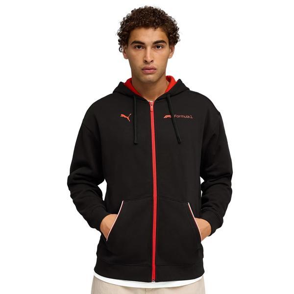 Puma F1 Essential+ Fullzip Hoodie Erkek Fermuarlı Sweatshirt 63265301 - Image 1
