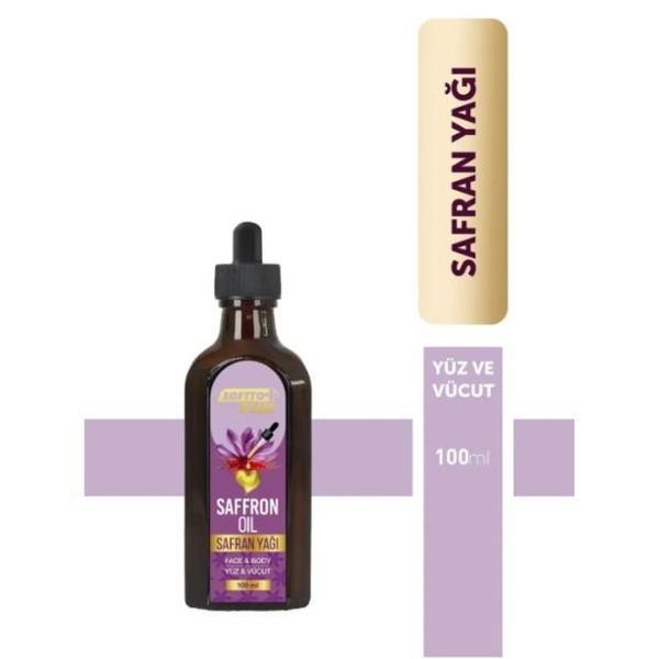 Softto Plus Safran Nemlendiren Kırışıklık Görünümünün Azalmasına Yardımcı Yüz ve Vücut Yağ 100 ml - Image 1