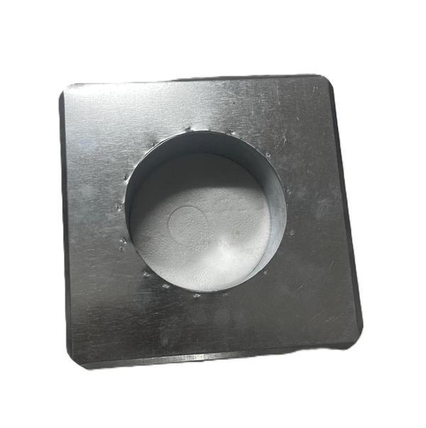 KONTEYNER SOBA BORU ÇIKIŞ ZIVANASI KARE İZOCAMSIZ 13CM (20X20) - Image 1