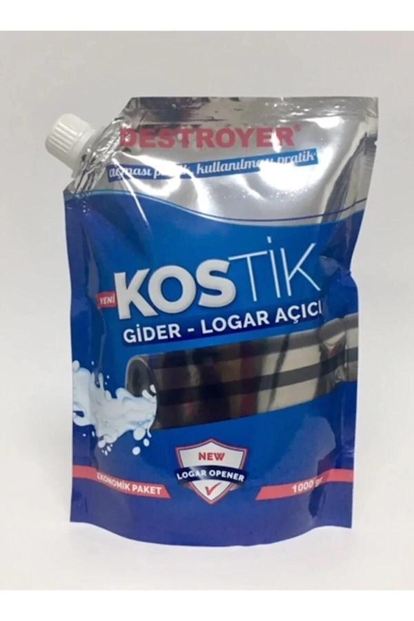 Destroyer Kostik Gider-Logar Lavabo Açıcı 1000 Gram - Image 1