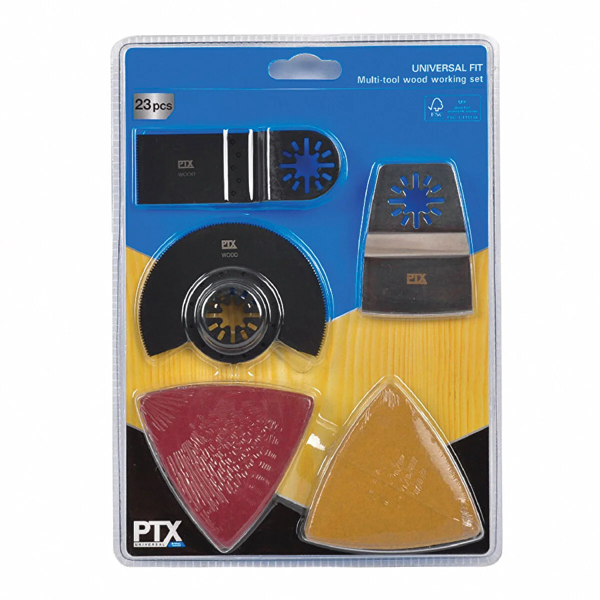 PTX ÇOK AMAÇLI ALET SETİ AHŞAP (23 PRÇ) - Image 1