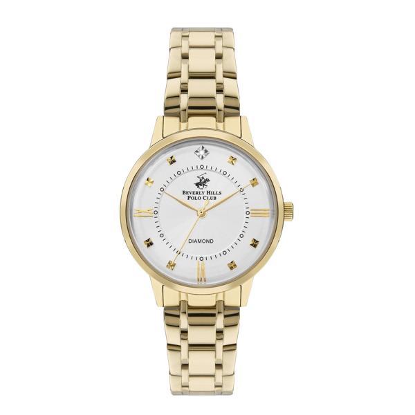 Beverly Hills Polo Club BP3388c.130 Sarı Kadın Kol Saati - Image 1