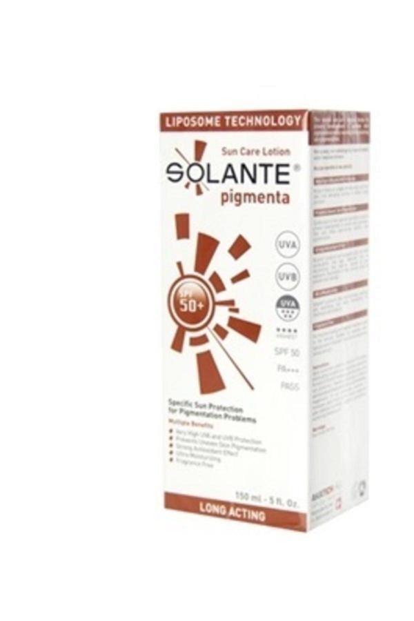 Solante Pigmenta Lekeli Ciltler Için Güneş Koruyucu Losyon - Pigmenta 50+ Sun Care - Image 1
