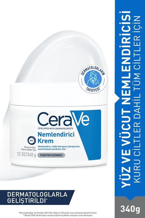 Cerave Nemlendirici Krem 340 Gr - Image 1