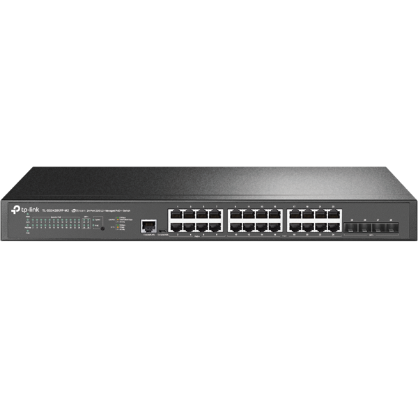 Tp-Link TL-SG3428XPP-M2 24 Port 2.5 Gigabit 4 Port SFP L2 Plus Yönetilebilir Ethernet Switch - Image 1