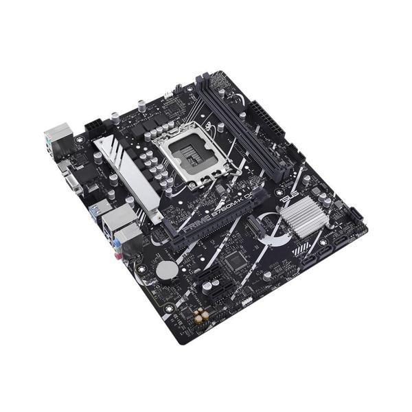 Asus PRIME B760M-K Sc-1700 B760 DDR5 8000Mhz 2xM2 2.5Gbit Lan RGB mATX INTEL Anakarat - Image 1