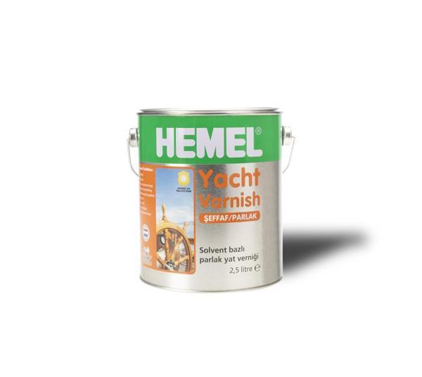 Hemel Yat Verniği Parlak Şeffaf 2,5 Lt - Image 1