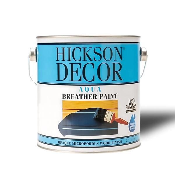 Hickson Decor Aqua Breather Paint Nefes Alan Polar White Beyaz Yarı Mat 2,5 Lt - Image 1