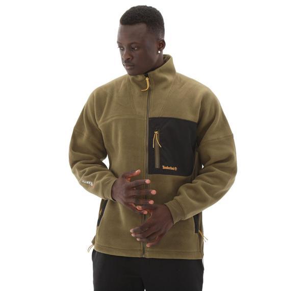 Timberland Full Zip Polar Fleece Erkek Ceket TB0A6HM3CY21 - Image 1
