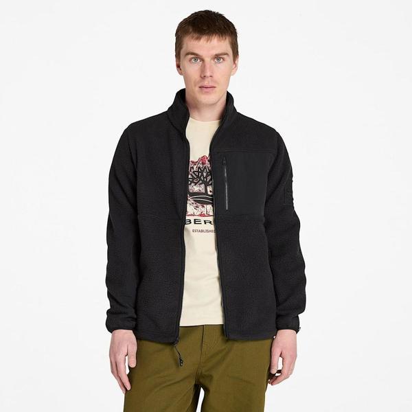 Timberland High pile fleece Jacket Erkek Ceket TB0A6HKF0011 - Image 1