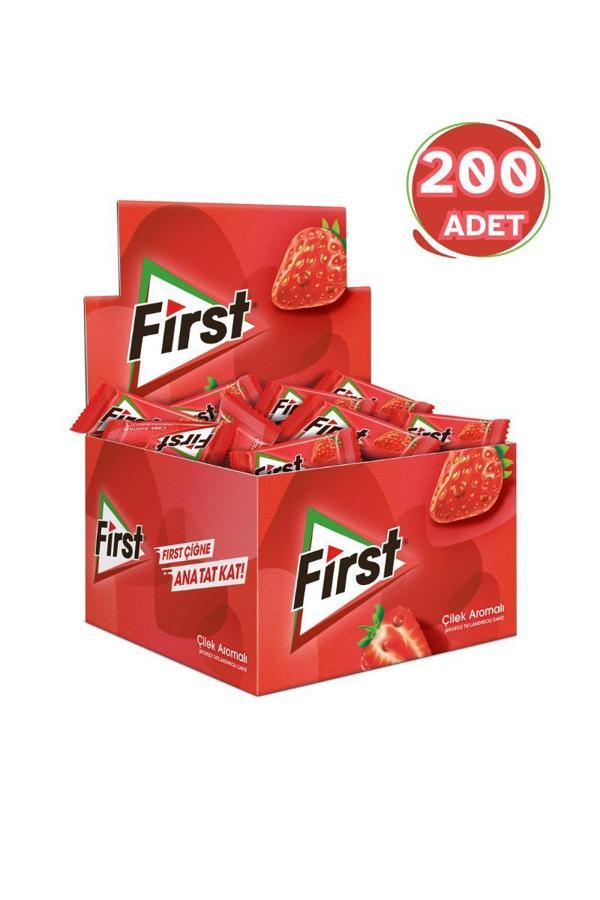 First Çilek Aromalı Sakız 200 x 1,7G  - Image 1