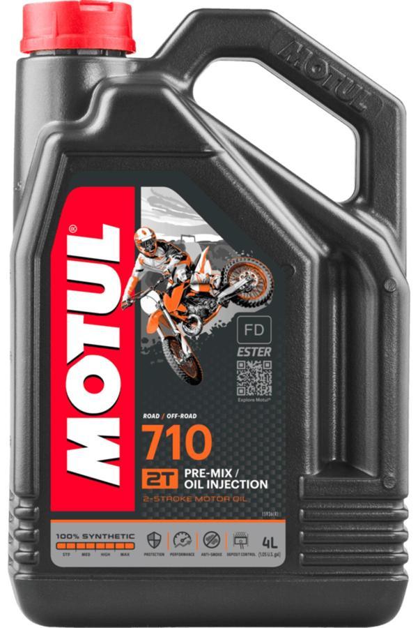 Mobil 1 710 2T Motosiklet Motor Yağı 4 Lt - Image 1