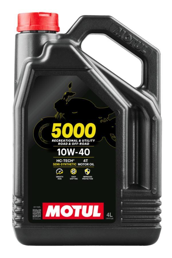 Mobil 1 5000 10W-40 4T Motosiklet Motor Yağı 4 Lt - Image 1