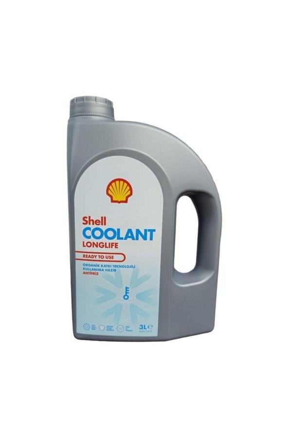 Shell Coolant Longlife Kırmızı Kullanıma Hazır Antifriz 3 Lt - Image 1