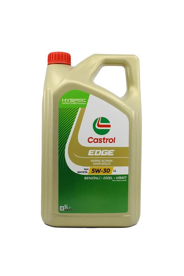 Castrol Edge 5W30 Ll 5 Lt Tam Sentetik Partiküllü Motor Yağı - Image 1
