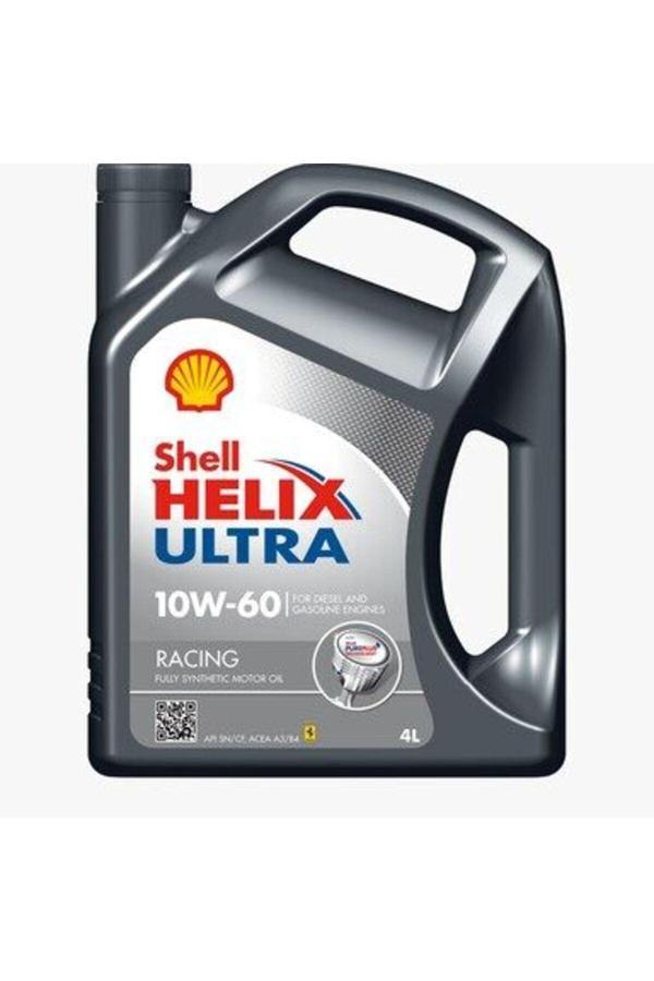 Shell Helix Ultra Racing 10W-60 4 Lt Motor Yağı - Image 1