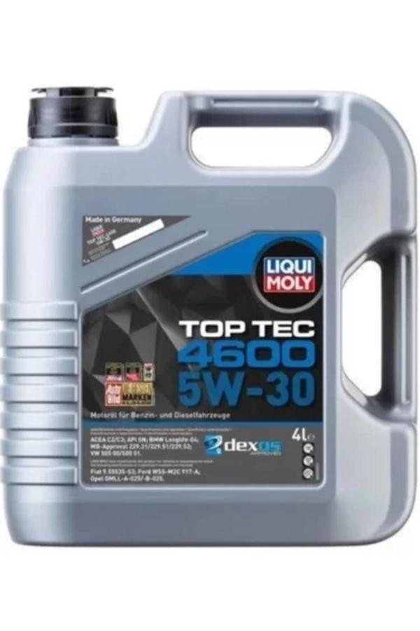 Liqui Moly 5W/30 3763 Top Tec 4600 4Lt (Dizel & Benzinli) 2025 Ürt.Trh - Image 1